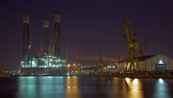 offshore rig shipyard jackup offshore rig shipyard jackup