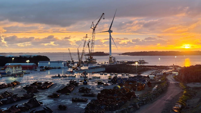 The 30-MW Hywind Scotland pilot park, operated by Hywind (Scotland) Ltd ...