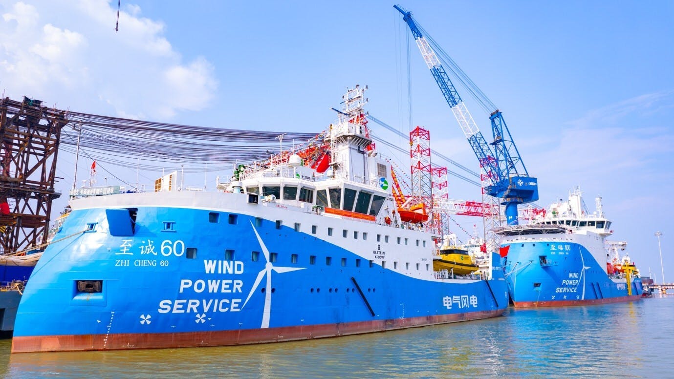 The Zhizhen 60 and Zhicheng 100 are designed to address critical challenges in offshore wind maintenance, including operational efficiency and safety in adverse sea conditions.