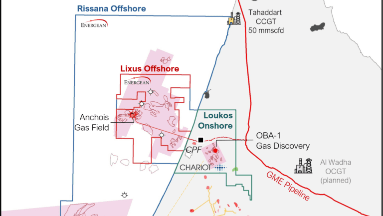 The Lixu license offshore Morocco with the proposed Anchois gas project.