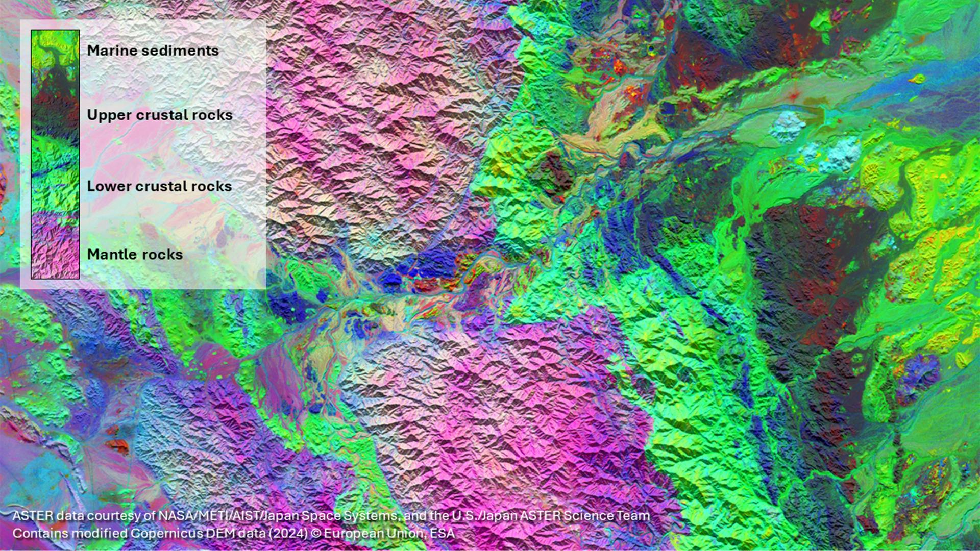 Viridien multispectral processing