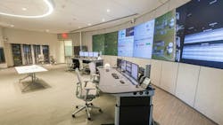 With RVO technology, a central server is set up at a secure location. This server connects different construction yards to the main control room in Batam, Indonesia, through a reliable internet connection (4G/5G). With RVO technology, a central server is set up at a secure location. This server connects different construction yards to the main control room in Batam, Indonesia, through a reliable internet connection (4G/5G).