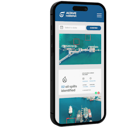 System alert for the detection of oil at sea System alert for the detection of oil at sea