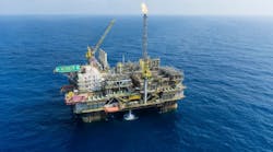 P55 platform on the Roncador field P55 platform on the Roncador field