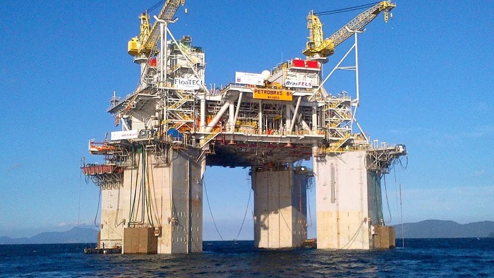 P-61 TLWP offshore Brazil