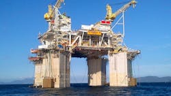 P-61 TLWP offshore Brazil P-61 TLWP offshore Brazil