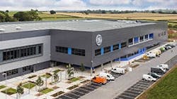 In August 2016, GE announced that Legal & General Investment Management Real Assets (LGIM Real Assets), part of Legal & General Group Plc, agreed to forward-fund a new, 180,000-sq-ft manufacturing facility for GE Grid Solutions in Stafford, UK. In August 2016, GE announced that Legal & General Investment Management Real Assets (LGIM Real Assets), part of Legal & General Group Plc, agreed to forward-fund a new, 180,000-sq-ft manufacturing facility for GE Grid Solutions in Stafford, UK.