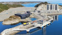 Northern Lights CCS facilities at Øygarden outside of Bergen Northern Lights CCS facilities at Øygarden outside of Bergen