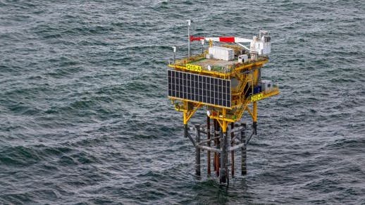 The NL1 and NL2 assets comprise the Q10-A gas field (pictured) and the Q10-B, Q11-B and M10-A/M11 discoveries offshore the Netherlands.