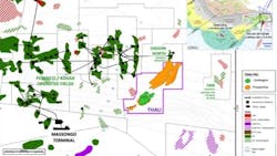 Tower Resources Cameroon holds a 100% interest in the shallow-water Thali production sharing contract in the Rio del Rey Basin offshore Cameroon. Tower Resources Cameroon holds a 100% interest in the shallow-water Thali production sharing contract in the Rio del Rey Basin offshore Cameroon.
