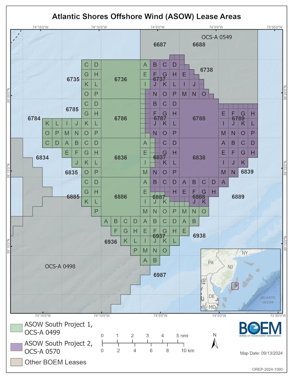 Atlantic Shores Offshore Wind Lease Areas Atlantic Shores Offshore Wind Lease Areas
