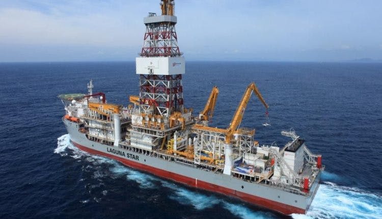Petrobras recently awarded Constellation a contract for the drillship Laguna Star at an implied day rate of $450,000/day.