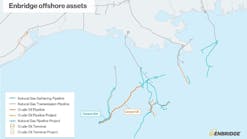 Enbridge Gulf of Mexico pipeline network Enbridge Gulf of Mexico pipeline network