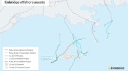 The Canyon oil export pipeline system and the Canyon gas gathering system will provide transportation service for bp’s Kaskida field development project, and possibly future Paleogene production. The Canyon oil export pipeline system and the Canyon gas gathering system will provide transportation service for bp’s Kaskida field development project, and possibly future Paleogene production.