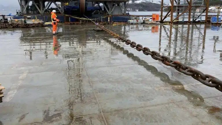 In connection with the construction of the floating concrete structures for the Equinor Hywind Tampen project, InterMoor, a moorings and anchors brand of Acteon, provided support during the construction phase of the project in 2022.