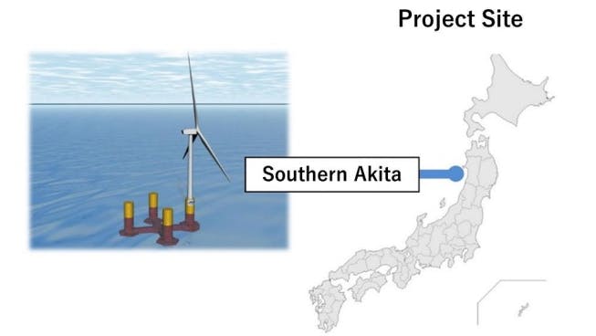 Southern Akita Floating Offshore Demonstration Project