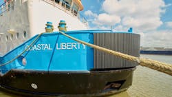 eCap Marine has developed and installed a containerized hydrogen-electric power system onboard OSV Coastal Liberty. eCap Marine has developed and installed a containerized hydrogen-electric power system onboard OSV Coastal Liberty.