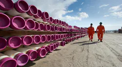 Vallourec oil and gas line pipes