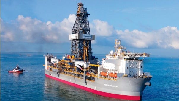 The Transocean drillship Deepwater Atlas has a new 365-day assignment at $635,000/d,