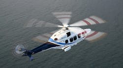 Omni's Leonardo AW189 super-medium aircraft. Omni's Leonardo AW189 super-medium aircraft.