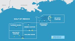 Kosmos GoM Asset Map Kosmos GoM Asset Map