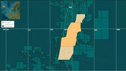 Utsira OBN coverage in relation to TGS 3D OBN multiclient seismic data library and surrounding licensing blocks Utsira OBN coverage in relation to TGS 3D OBN multiclient seismic data library and surrounding licensing blocks