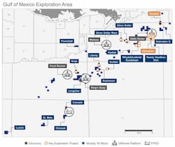 Gulf of Mexico exploration area Gulf of Mexico exploration area