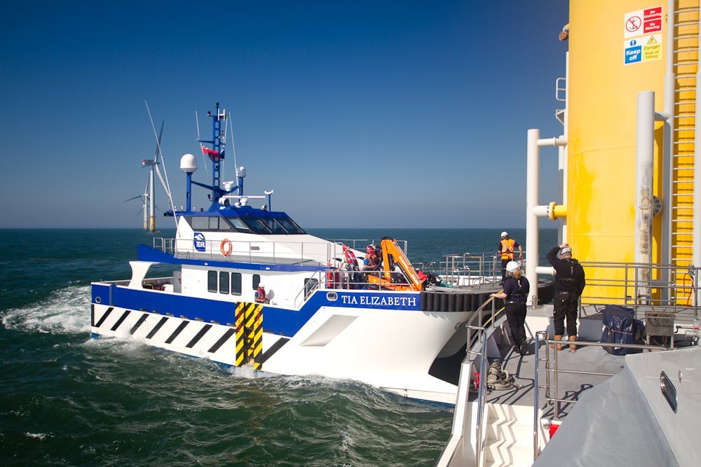 Tia Elizabeth crew transfer vessel