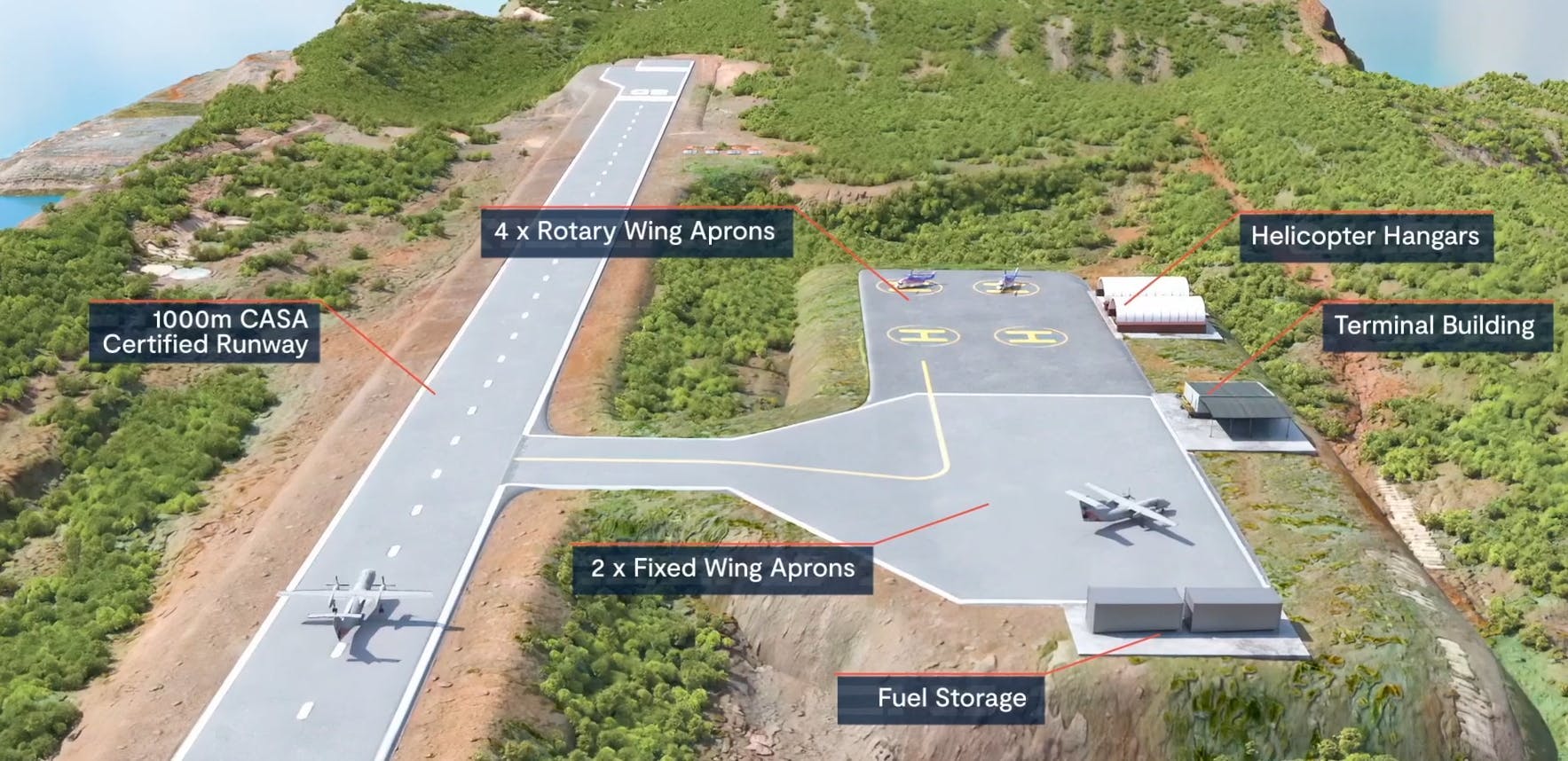 Crestlink Cockatoo Island supply base Crestlink Cockatoo Island supply base