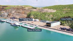 Crestlink Cockatoo Island supply base Crestlink Cockatoo Island supply base