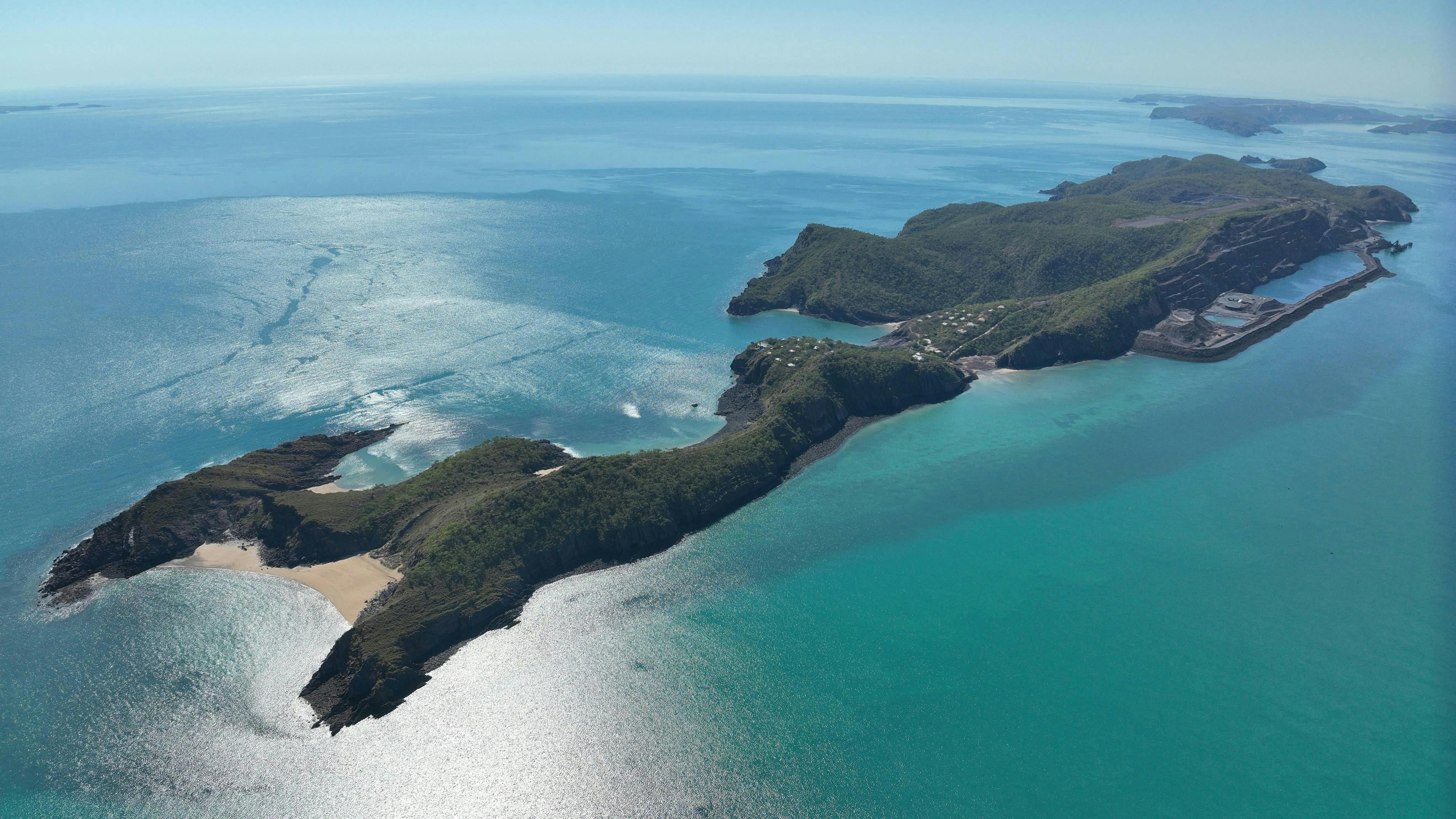 Crestlink Cockatoo Island support base Crestlink Cockatoo Island support base
