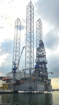 Var Jackup Delivery by Seatrium Var Jackup Delivery by Seatrium