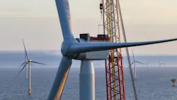final wind turbine installed on Moray West