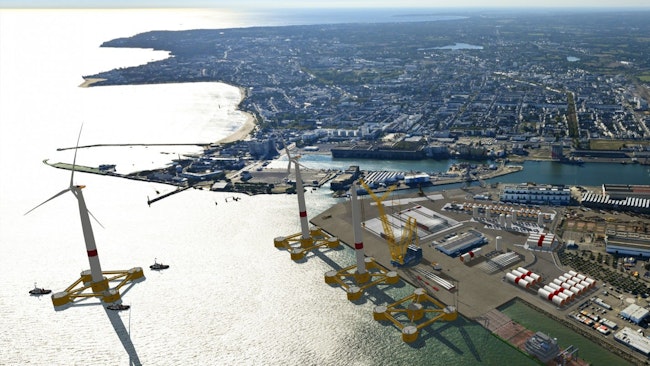 ÉOLE project, Nantes ‒ Saint Nazaire Port