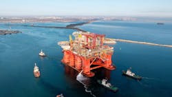 Transocean Barents semisub Transocean Barents semisub