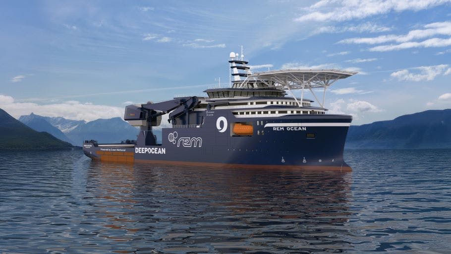 the newbuild Rem Ocean vessel