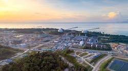 Tangguh LNG site Tangguh LNG site