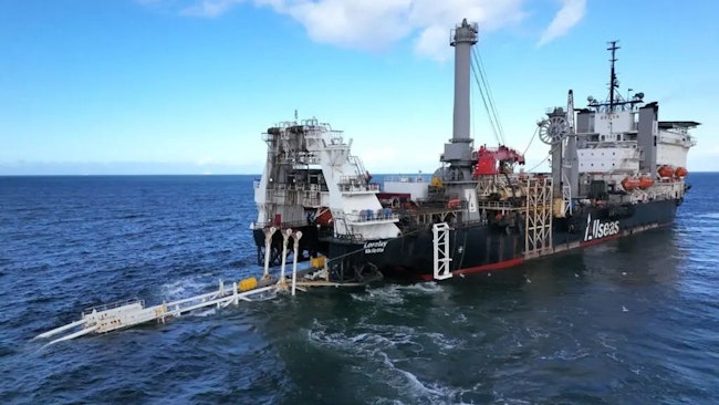 Allseas installs pipeline for N05-A gas development in Dutch North Sea