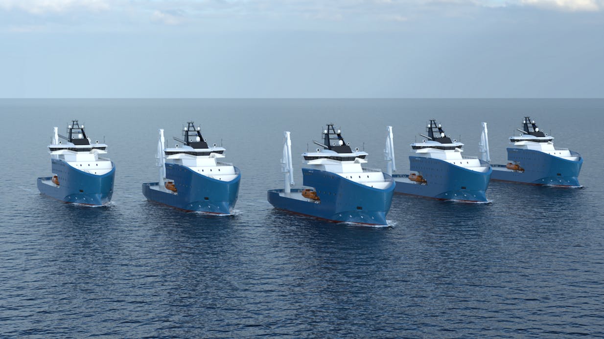 Vard gets order for five offshore walk-to-work vessels