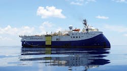 The SW Thuridur is expected to start work on the 15,500 line-km program soon. The SW Thuridur is expected to start work on the 15,500 line-km program soon.