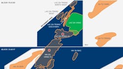 Cuu Long Basin map Cuu Long Basin map