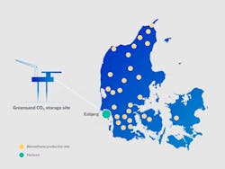 Greensand Future project overview map Greensand Future project overview map