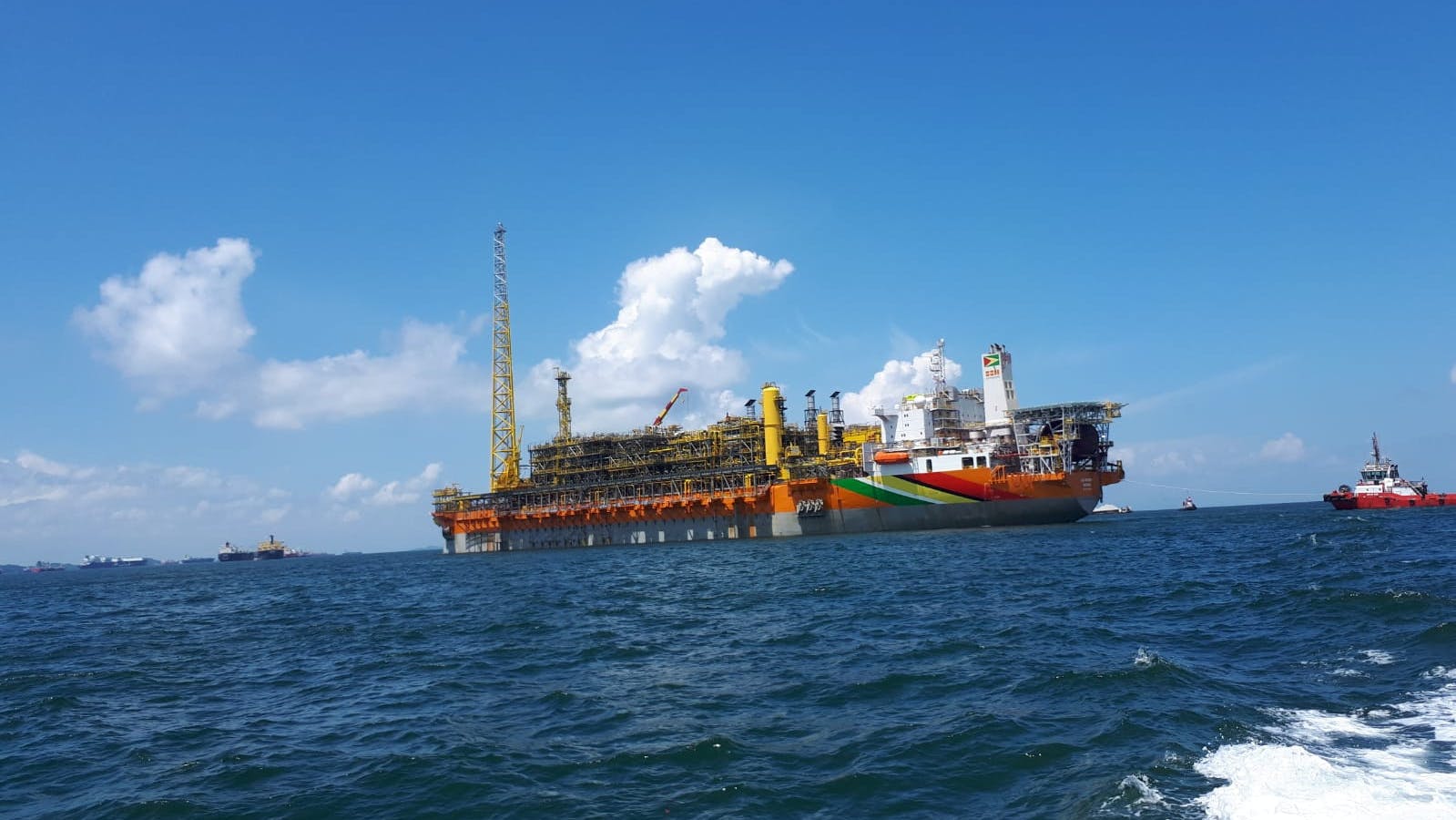 Liza Destiny FPSO sailing Singapore