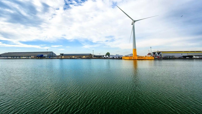 Floatgen floating wind turbine demonstrator