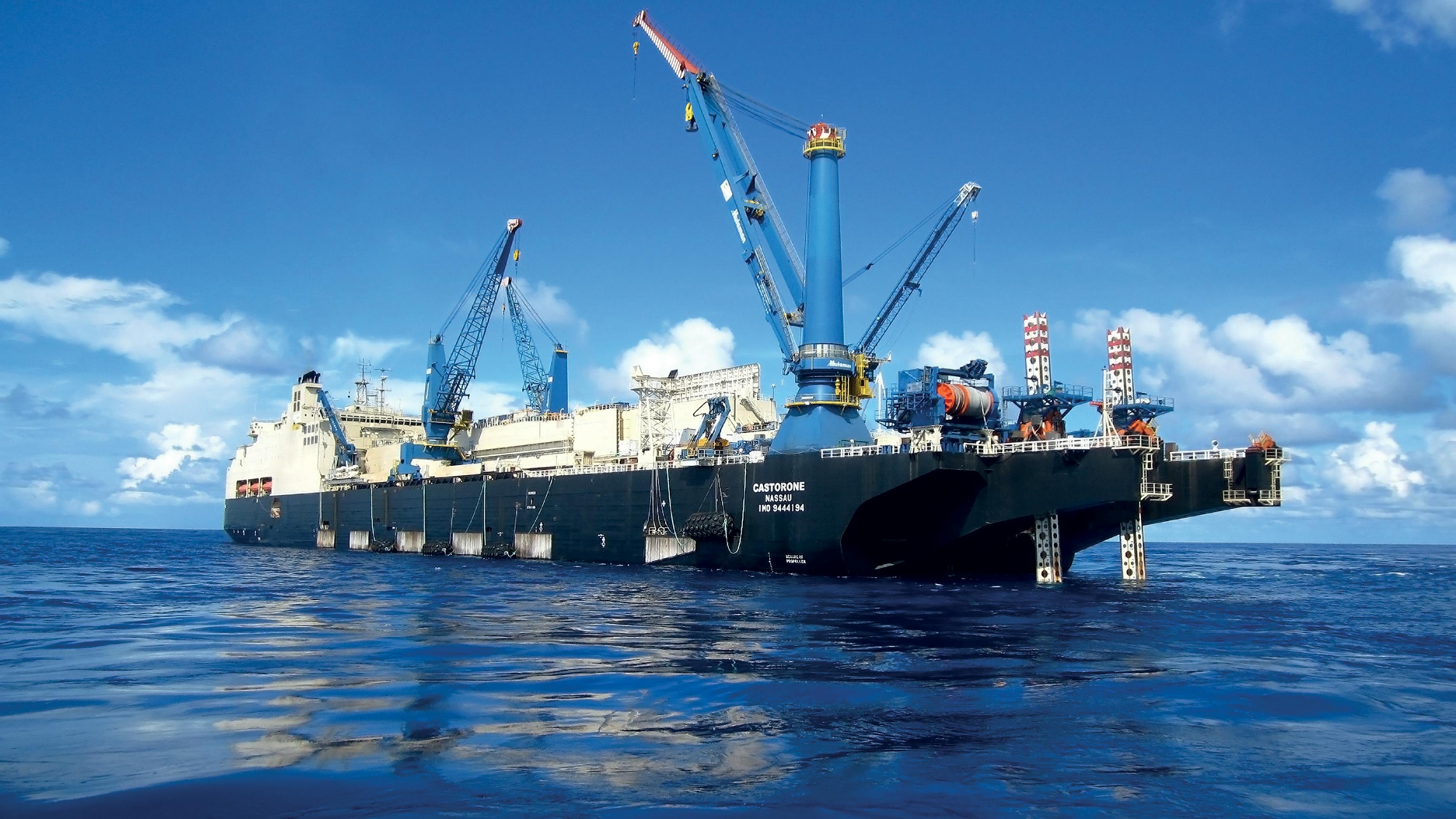 Saipem&rsquo;s pipelay vessel Castorone
