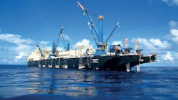 Saipem’s pipelay vessel Castorone Saipem’s pipelay vessel Castorone