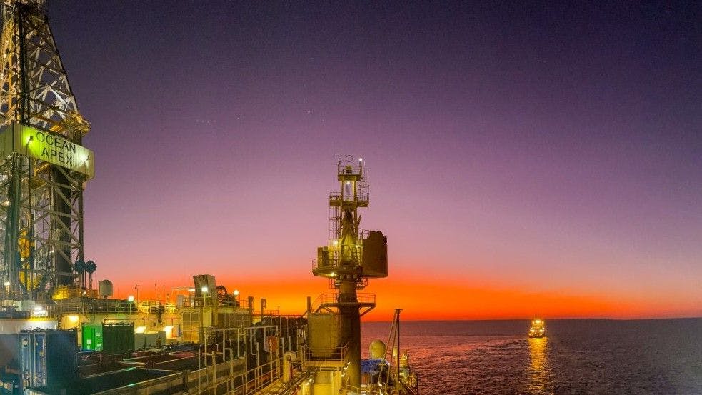 Noble wins additional work for semi offshore Australia