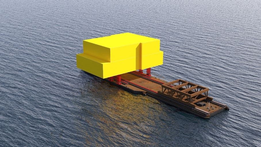Heerema to Build New Floatover Barge for TenneT Offshore Platforms