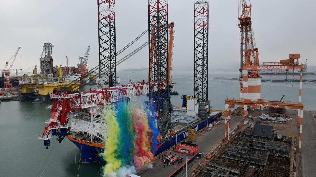 new offshore installation vessel Boreas