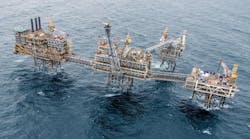 CNOOC International-operated Buzzard platform CNOOC International-operated Buzzard platform